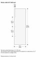 Gaggenau Vario Cooling Expressive Series 24" Dark Brushed Stainless Steel Door Panel with Handle-1