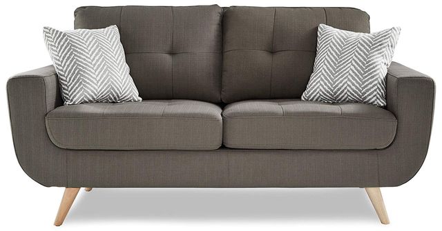 Homelegance® Deryn Gray Loveseat-1