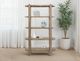 International Furniture Direct Balam White Bookcase-1