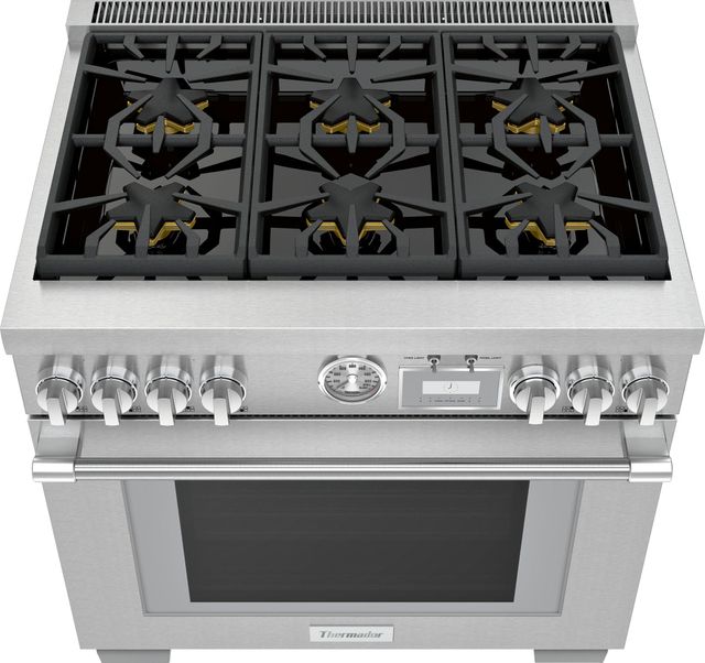 Thermador® Pro Grand® 36" Stainless Steel Pro Style Dual Fuel Range-3