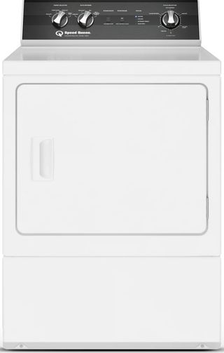 Speed Queen® DR3 7 Cu. Ft. White Electric Dryer