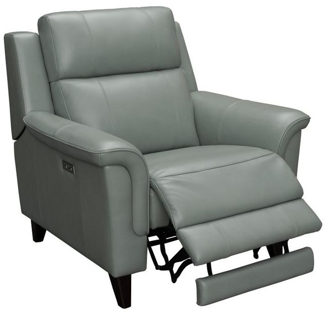 BarcaLounger® Kester Lorenzo Mint Leather Power Recliner-1