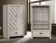 Crown Mark Valor White Armoire-5