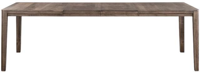 Bassett® Furniture Origins Dandridge Fog 60" Rectangle Dining Table with 2 Leaves-2