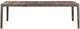 Bassett® Furniture Origins Dandridge Fog 60" Rectangle Dining Table with 2 Leaves-2
