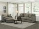 England Furniture Customizable Rouse Black Castered Ottoman-4