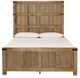 Signature Design by Ashley® Ridgester Light Brown Queen Panel Bed-3