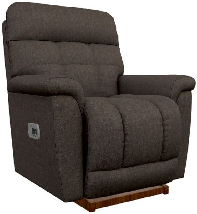 La-Z-Boy® Fulton Chocolate Power Rocking Recliner with Headrest-0