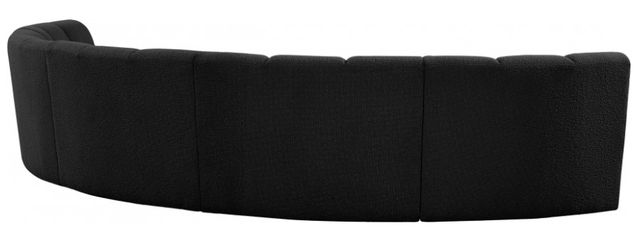 Meridian Furniture Infinity 5-Piece Black Modular Sectional Set-3