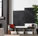 Crestview Collection Black Ways 2-Piece Wall Art Set-1