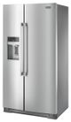 Maytag® 36 in. 20.6 Cu. Ft. Fingerprint Resistant Stainless Steel Counter Depth Side By Side Refrigerator-4