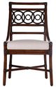 Century® Curate Circles Brown/Flax Dining Side Chair-0
