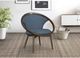 Mazin Furniture Lowery Blue Upholstered Accent Chair-3