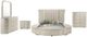 Coaster® Sonya 5-Piece Ivory Eastern King Upholstered Panel Bedroom Set-0