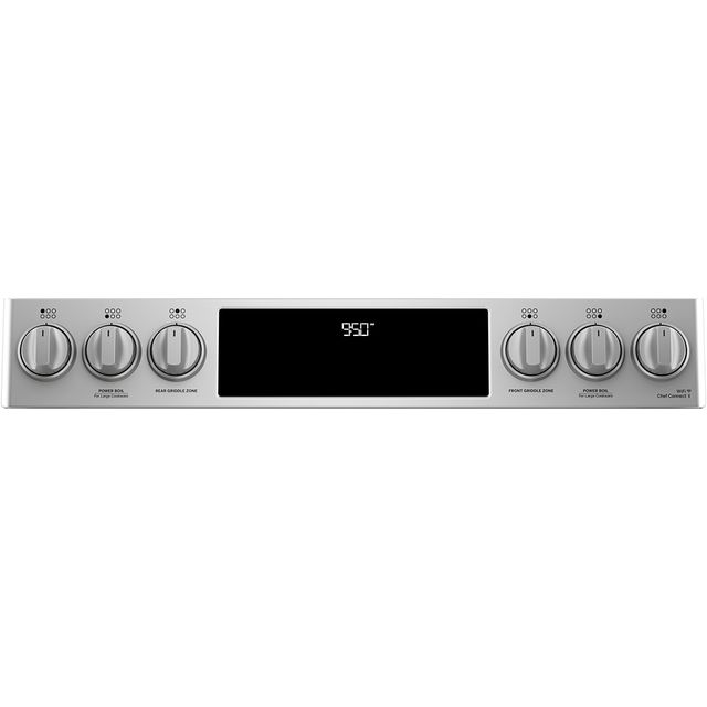 Café™ 30" Stainless Steel Slide-In Dual Fuel Range-3