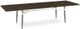 Amisco Customizable Link Solid Ash Extension Dining Table with Two Leaves-0