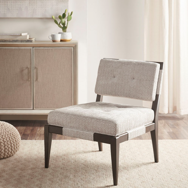 Olliix by Madison Park Renata Light Tan Armless Accent Chair-2