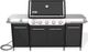 Weber® Summit® GC38 E 5-Burner Black Freestanding Natural Gas Grill-0