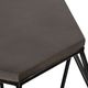 VIG Furniture Modrest Tartan Black/Dark Gray End Table-4