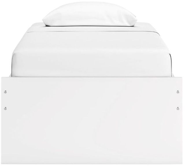 Signature Design by Ashley® Onita White Twin Storage Platform Bed-1