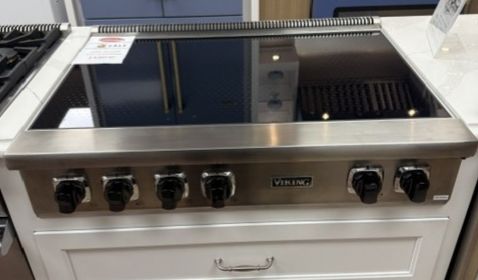 Viking® 5 Series 36" Stainless Steel Induction Rangetop-0