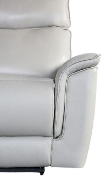 Furniture of America® Bienne Taupe Manual Recliner Chair-3
