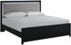 Signature Design by Ashley® Maeling Black King Upholstered Panel Bed-0