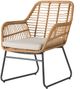 A & B Home Natural Wicker Armchair-0