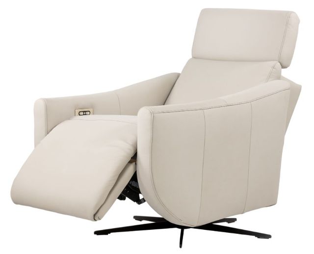 Elran Customizable Power Swivel Recliner-1