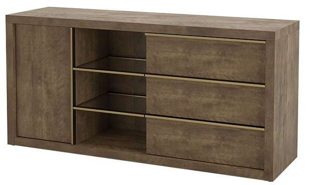 Canadel® Canadel Modern Pecan Washed Buffet-0