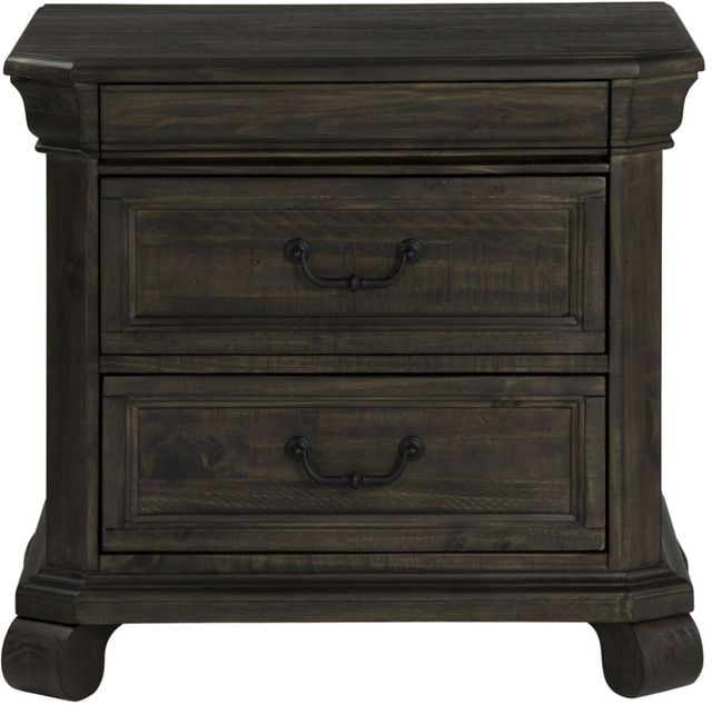 Magnussen Home® Bellamy Peppercorn Drawer Nightstand-1