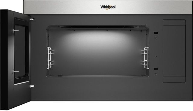 Whirlpool® 1.1 Cu. Ft. Fingerprint Resistant Stainless Steel Over The Range Microwave-1