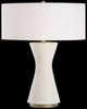 Uttermost® Ridgeline Matte White Table Lamp-4