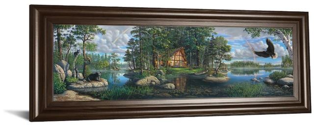 Classy Art Freedoms Promise Trilogy by Kim Norlien Framed Print Wall Art-0