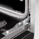 ZLINE Classic 30" Satin Stainless Steel Pro Style Dual Fuel Range with Black Matte Door-4