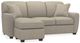 La-Z-Boy® Piper 2-Piece Pebble Sofa with Chaise-0