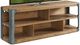 Riverside Furniture Zenith Gilt Truffle/Ginger Entertainment Console-0