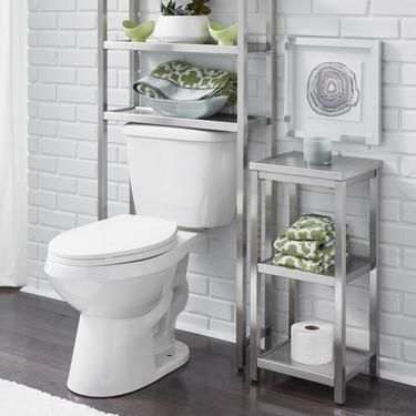 homestyles® Bold Stainless Steel Three Tier Shelf-2