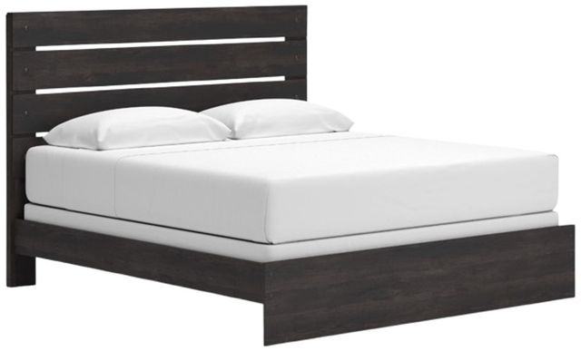 Signature Design by Ashley® Hollivern 4-Piece Dark Gray Queen Bedroom Set-1