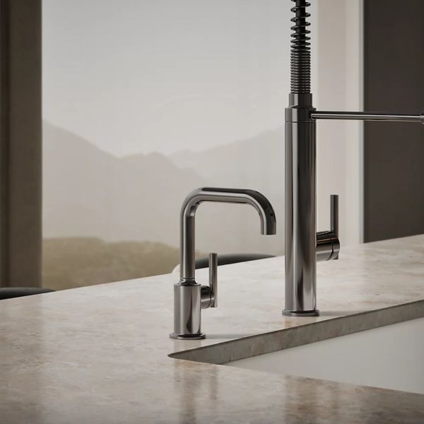 KOHLER® Purist® Vibrant Titanium Beverage Faucet-1