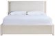 Universal Explore Home™ Dwell Asbury Oatmeal/River Rock Upholstered Queen Panel Bed-1