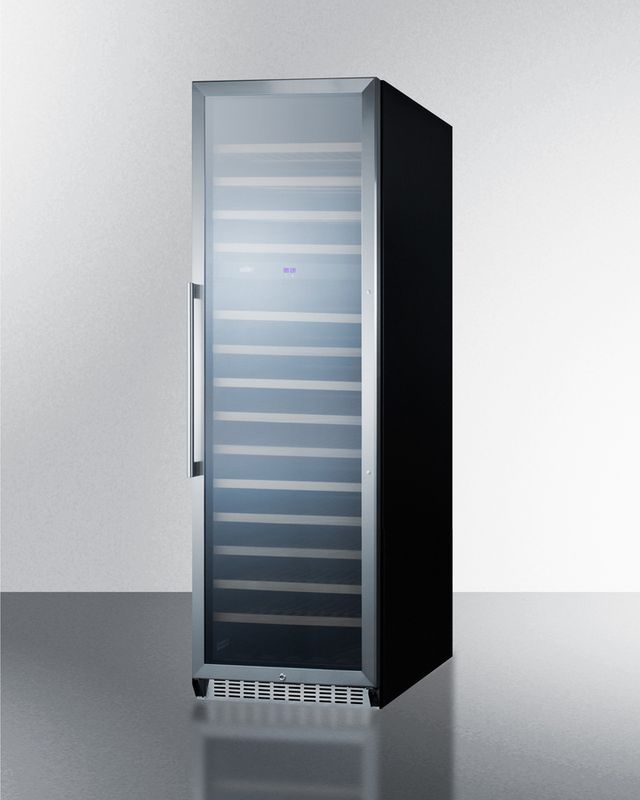 Summit® 24" Stainless Steel Wine Cooler-1
