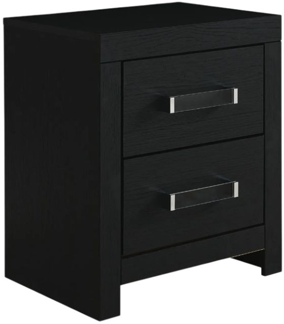 Signature Design by Ashley® Raechalla Black Nightstand-0