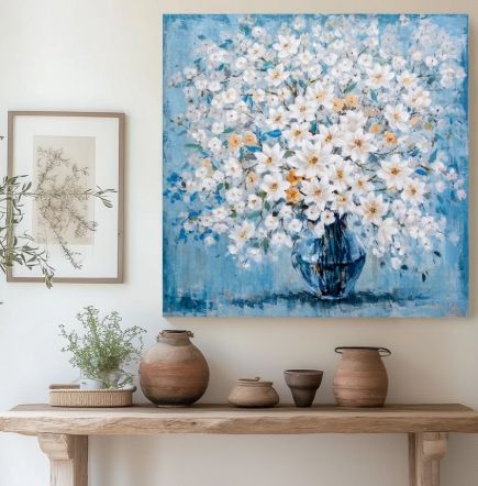 YHD Wispy Arrangement I Wall Art-1