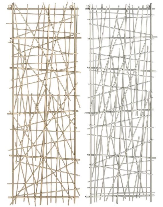 Deco Marche Cosmoliving 2-Piece Multi-Colored Abstract Wall Decor Set-0