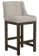 International Furniture Direct Seating Brown/Gray 30" Bar Stool-0