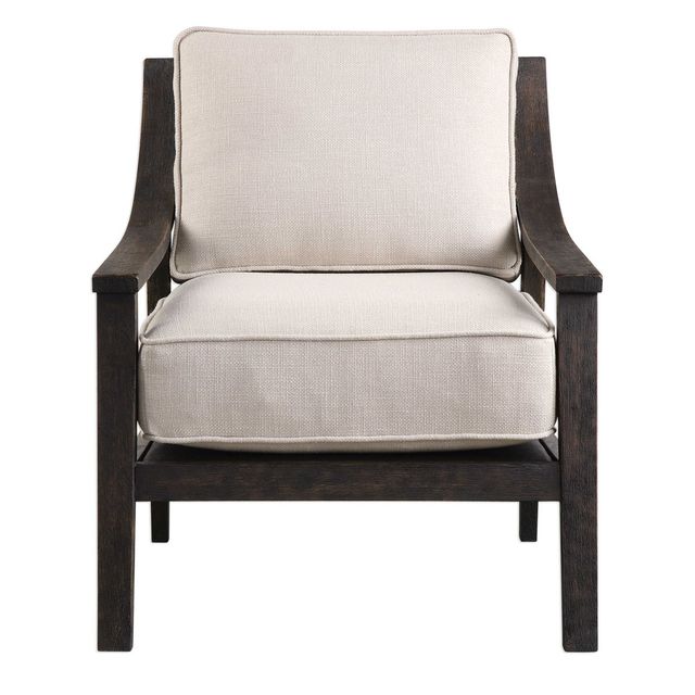 Uttermost® Lyle Neutral Beige Accent Chair-3