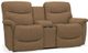 La-Z-Boy® James Sand Power Reclining Loveseat with Console-0