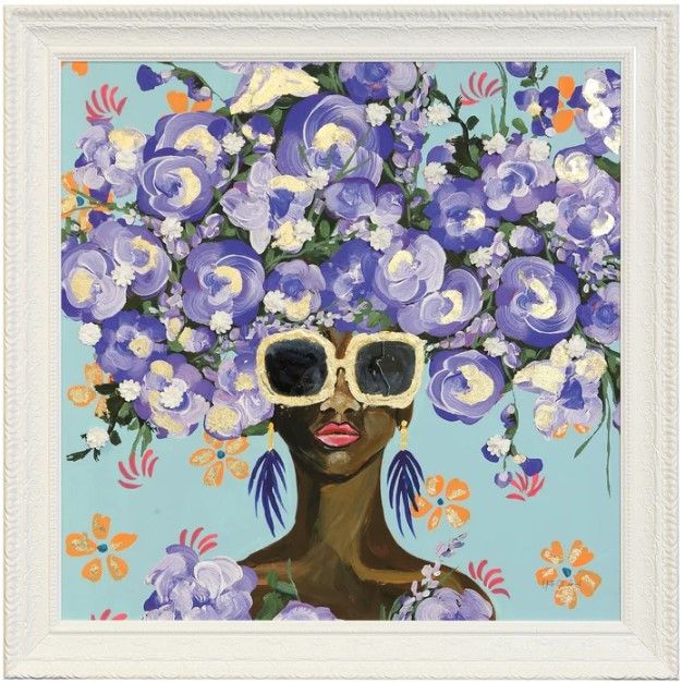 Stylecraft Sunning in Florals II Wall Art-0
