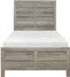 Homelegance® Mandan Gray Twin Youth Panel Bed-2